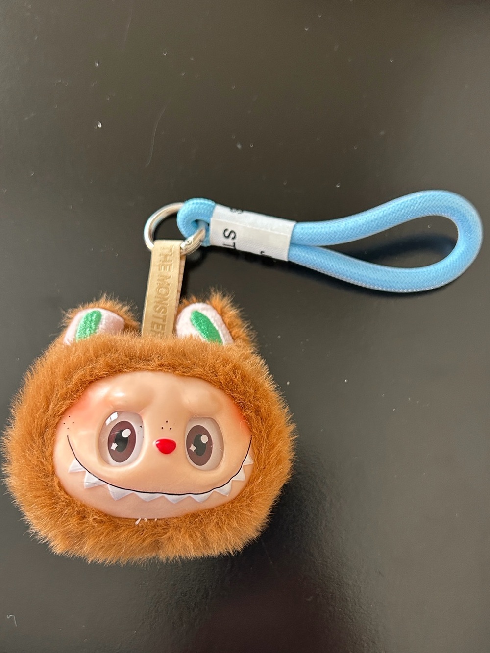 Labubu Little Monster Singing Light Up Bagcharm - Light Brown